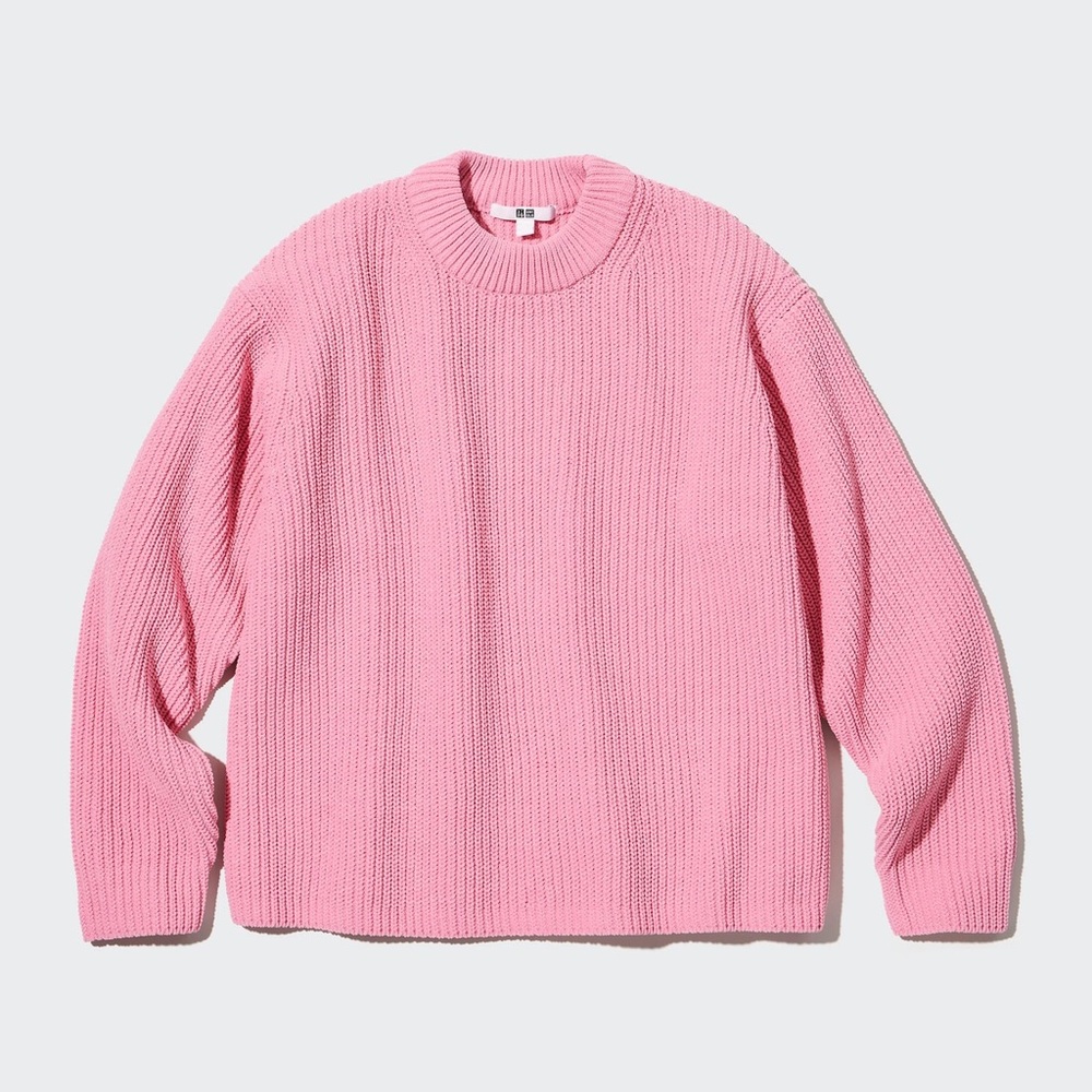Uniqlo Pink Crew Neck Sweater